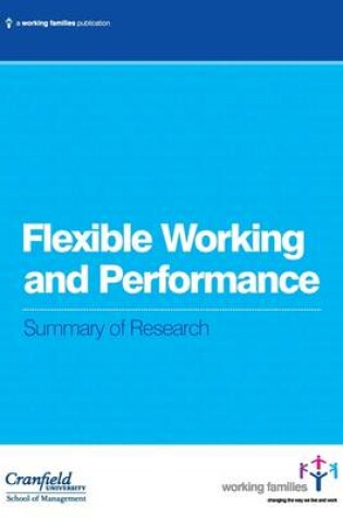 Cover of Flexible Working and Performance