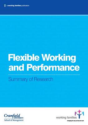 Book cover for Flexible Working and Performance