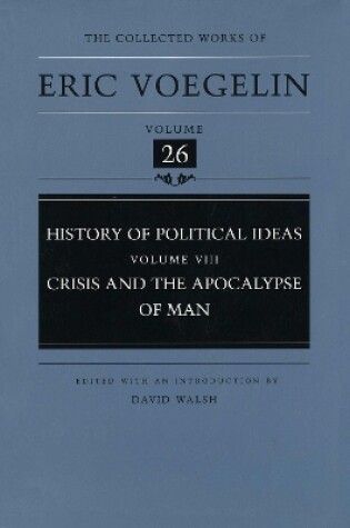 Cover of History of Political Ideas (CW26)