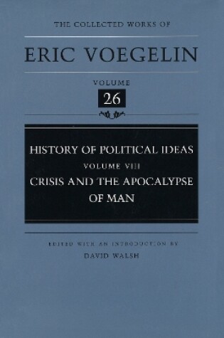 Cover of History of Political Ideas (CW26)