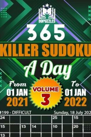 Cover of 365 Killer Sudoku a Day Volume 3
