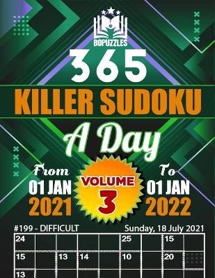 Book cover for 365 Killer Sudoku a Day Volume 3