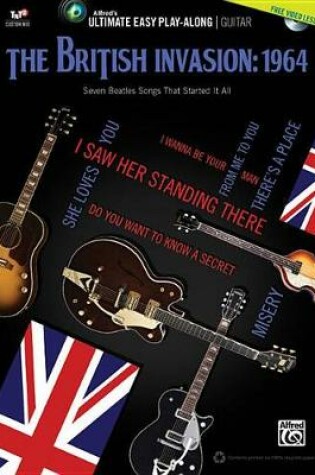 Cover of Ultimate Easy Guitar Play-Along -- The British Invasion 1964