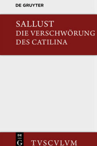 Cover of Die Verschworung Des Catilina