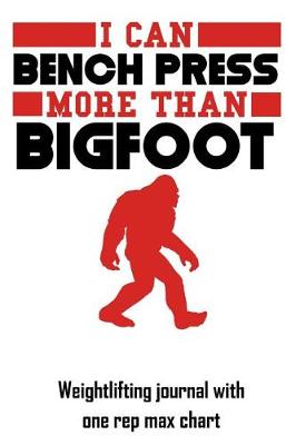 Book cover for I Can Bench Press More Than Bigfoot