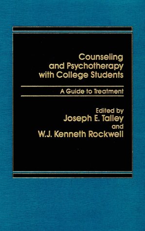 Book cover for Counselling and Psychotherapy with College Students