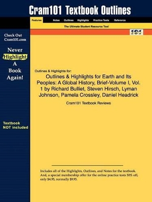 Book cover for Studyguide for Earth and Its Peoples