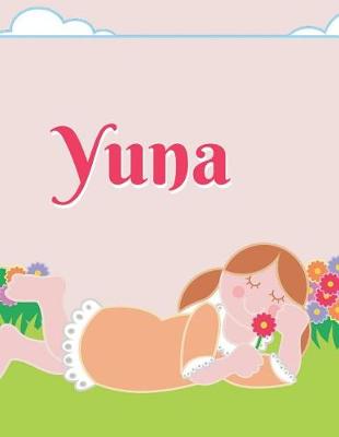 Book cover for Yuna Personalized Sketchbook Journal Notebook