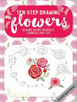 Book cover for Flowers (Ten-Step Drawing)