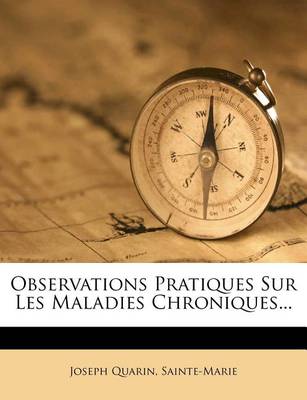 Book cover for Observations Pratiques Sur Les Maladies Chroniques...