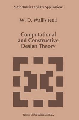 Book cover for Computational and Constructive Design Theory