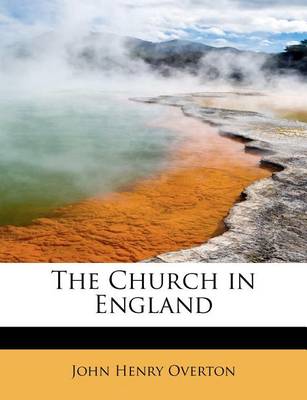 Book cover for The Church in England