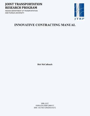 Book cover for Innovative Contracting Manual