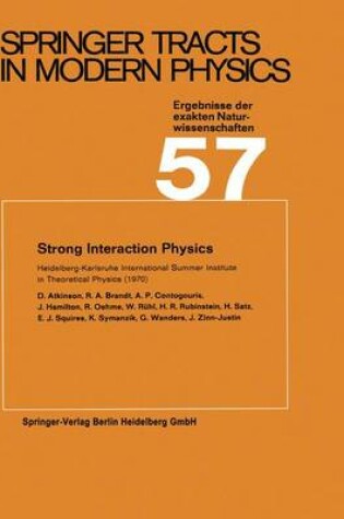 Cover of Strong Interaction Physics