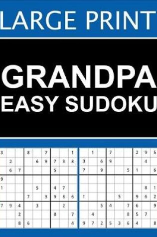 Cover of Grandpa Easy Sudoku