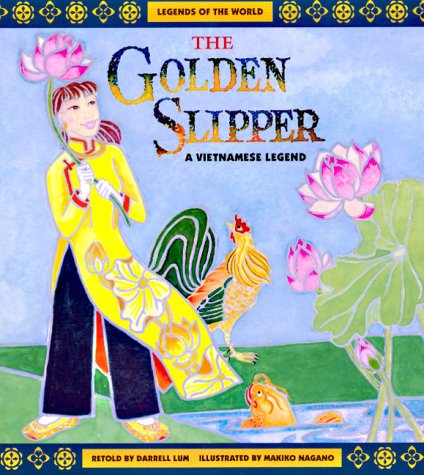 Book cover for The Golden Slipper: a Vietnamese Legend