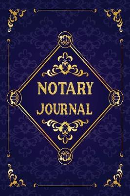 Book cover for Notary Journal