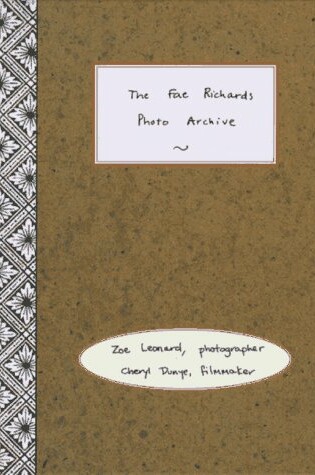 Cover of The Fae Richards Photo Archive