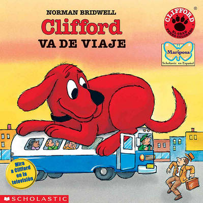 Book cover for Clifford Va de Viaje (Clifford Takes a Trip)