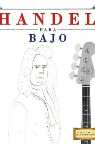 Cover of Handel Para Bajo