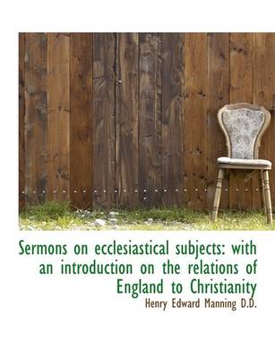 Book cover for Sermons on Ecclesiastical Subjects