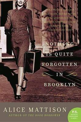 Book cover for Nothing Is Quite Forgotten in Brooklyn