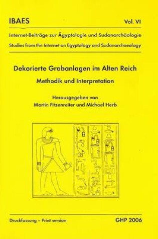 Cover of Dekorierte Grabanlagen im Alten Reich