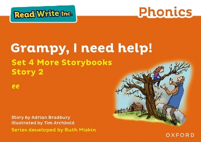 Cover of Read Write Inc Phonics: Orange Set 4 More Storybook 2 Grampy, I need help!