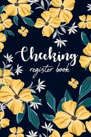 Cover of Checking register book