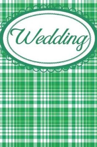Cover of Irish Plaid Green Wedding Planner