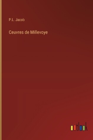 Cover of Ceuvres de Millevoye