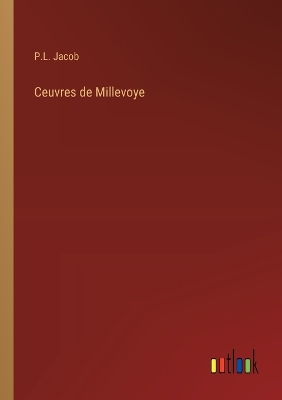 Book cover for Ceuvres de Millevoye