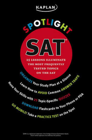 Cover of Kaplan Spotlight SAT