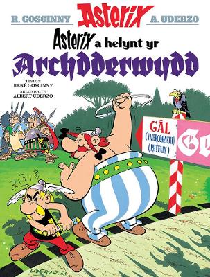 Book cover for Asterix a Helynt yr Archdderwydd