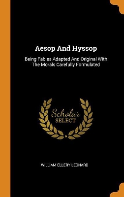 Book cover for Aesop and Hyssop