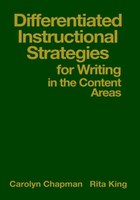 Book cover for Differentiated Instructional Strategies for Writing in the Content Areas