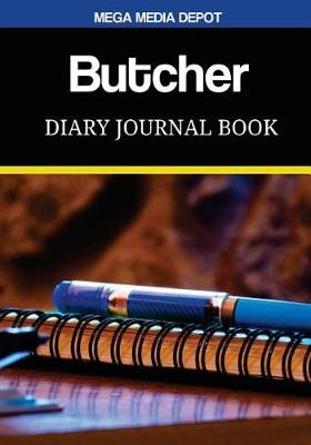 Book cover for Butcher Diary Journal Book