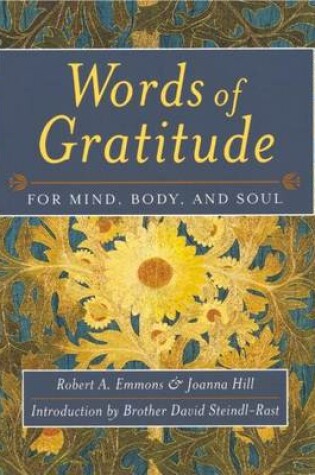 Cover of Words of Gratitude Mind Body & Soul