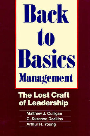 Cover of Back/Basics Management