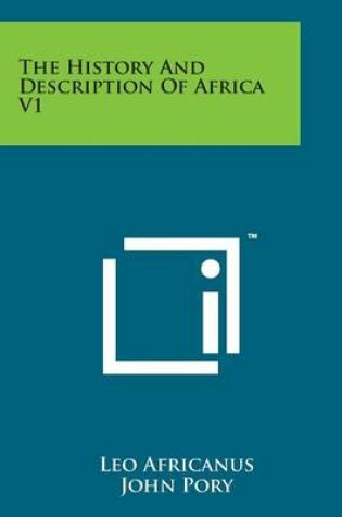 Cover of The History and Description of Africa V1