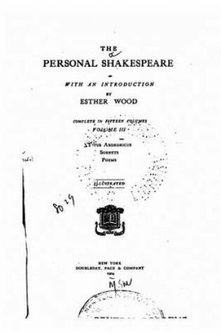 Cover of The Personal Shakespeare - Vol. III