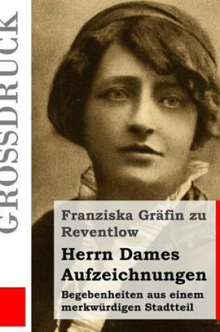 Cover of Herrn Dames Aufzeichnungen (Grossdruck)