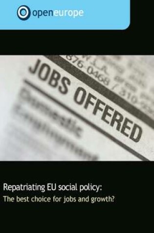 Cover of Repatriating EU Social Policy