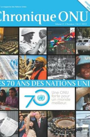 Cover of Chronique ONU Volume LII Numbers 1 & 2 2015