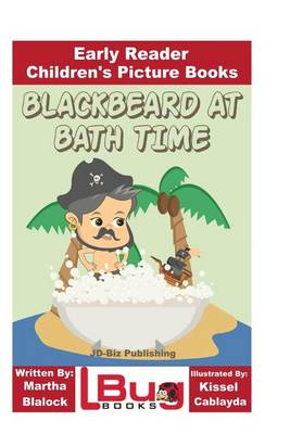 Book cover for Blackbeard at Bath Time - Early Reader - Children's Picture Books