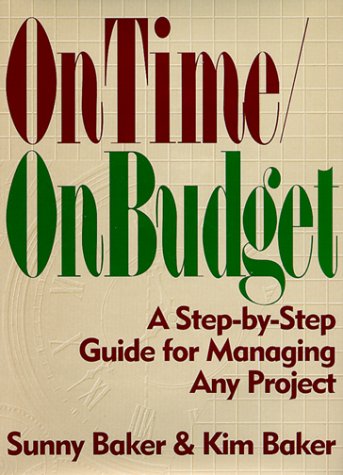 Book cover for On Time/On Budget