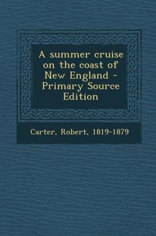 Cover of A Summer Cruise on the Coast of New England - Primary Source Edition