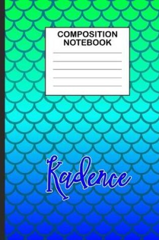 Cover of Kadence Composition Notebook