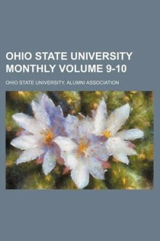 Cover of Ohio State University Monthly Volume 9-10