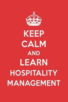 Book cover for Keep Calm and Learn Hospitality Management